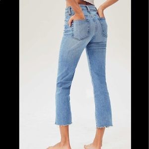 BDG High-Waisted Cropped Kick Flare Jeans
